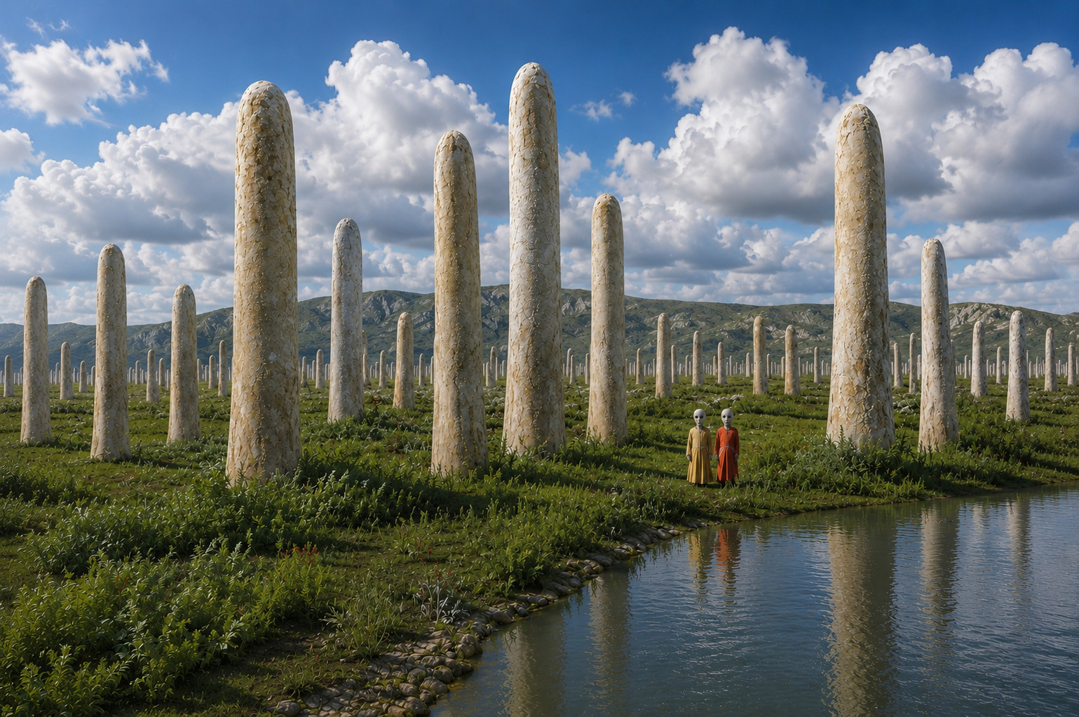 Walking through the Silurian landscape