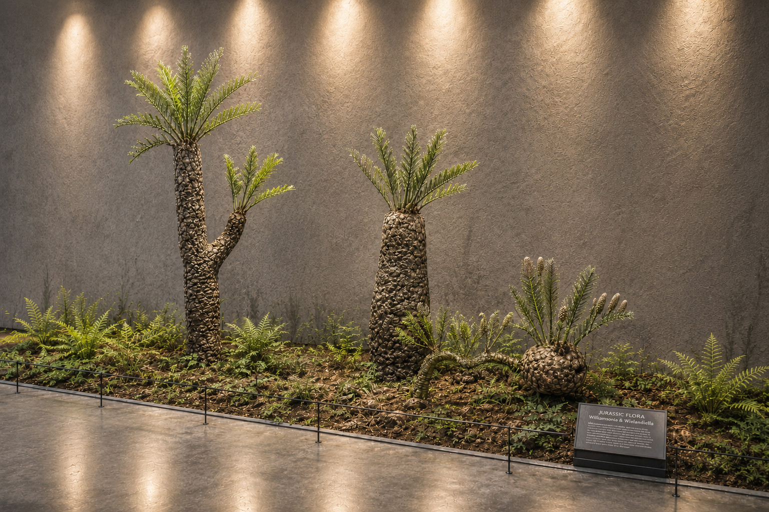 The Jurassic forest at Memory