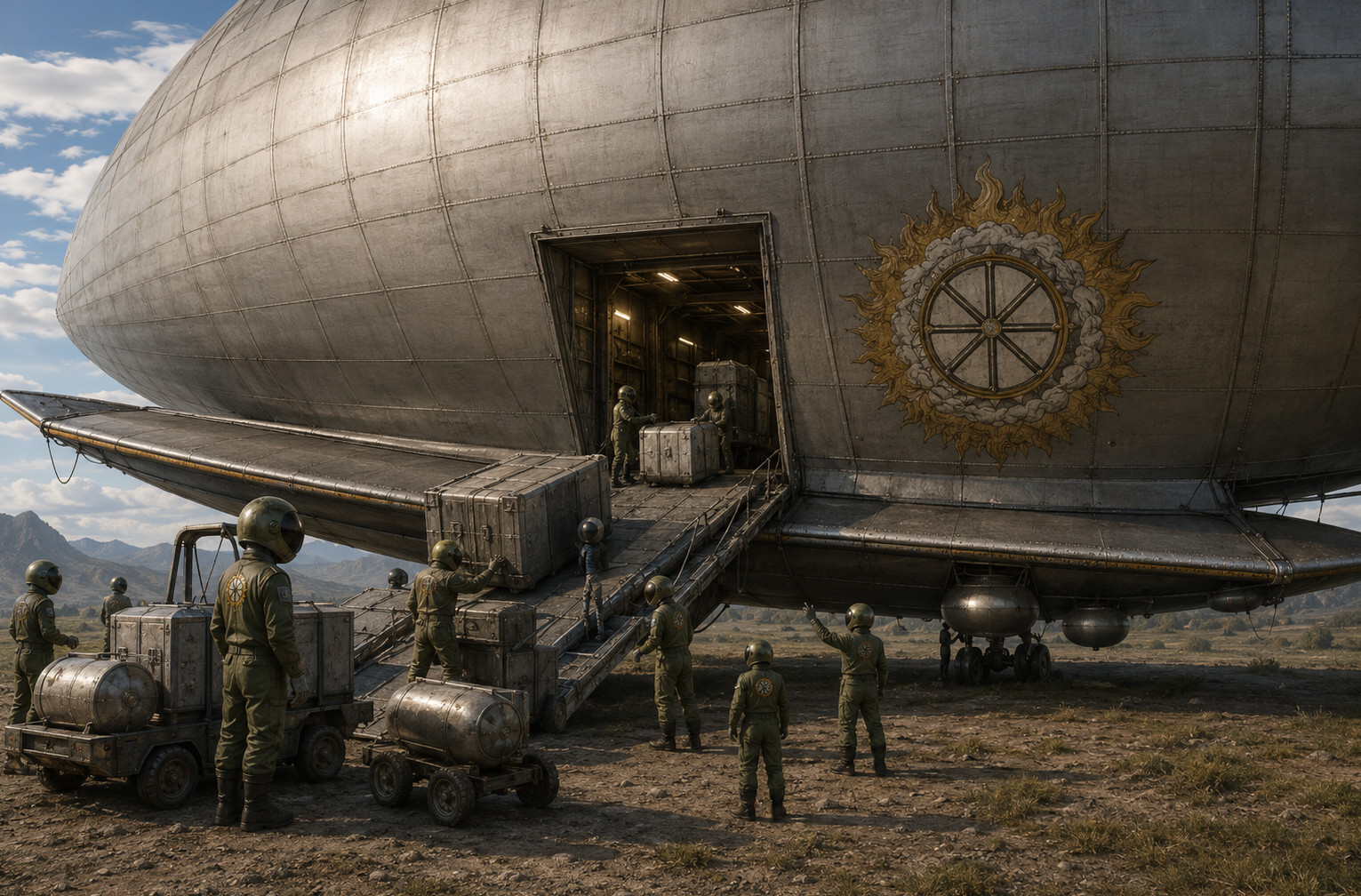 Ouranos' people leave Gaiaon
