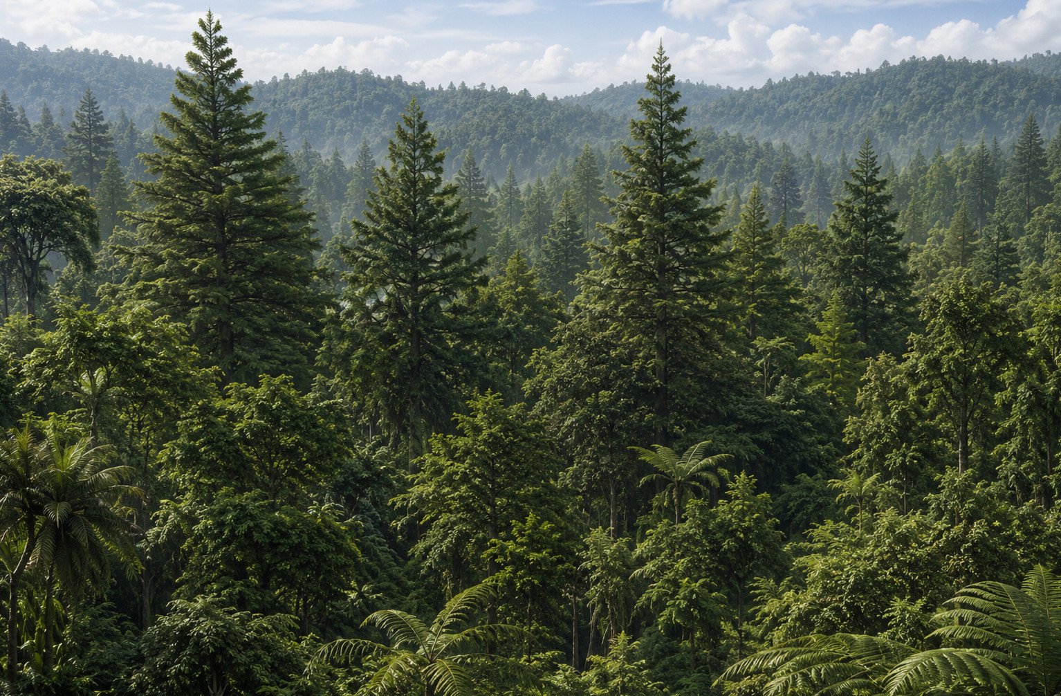 The great Paleocene forests