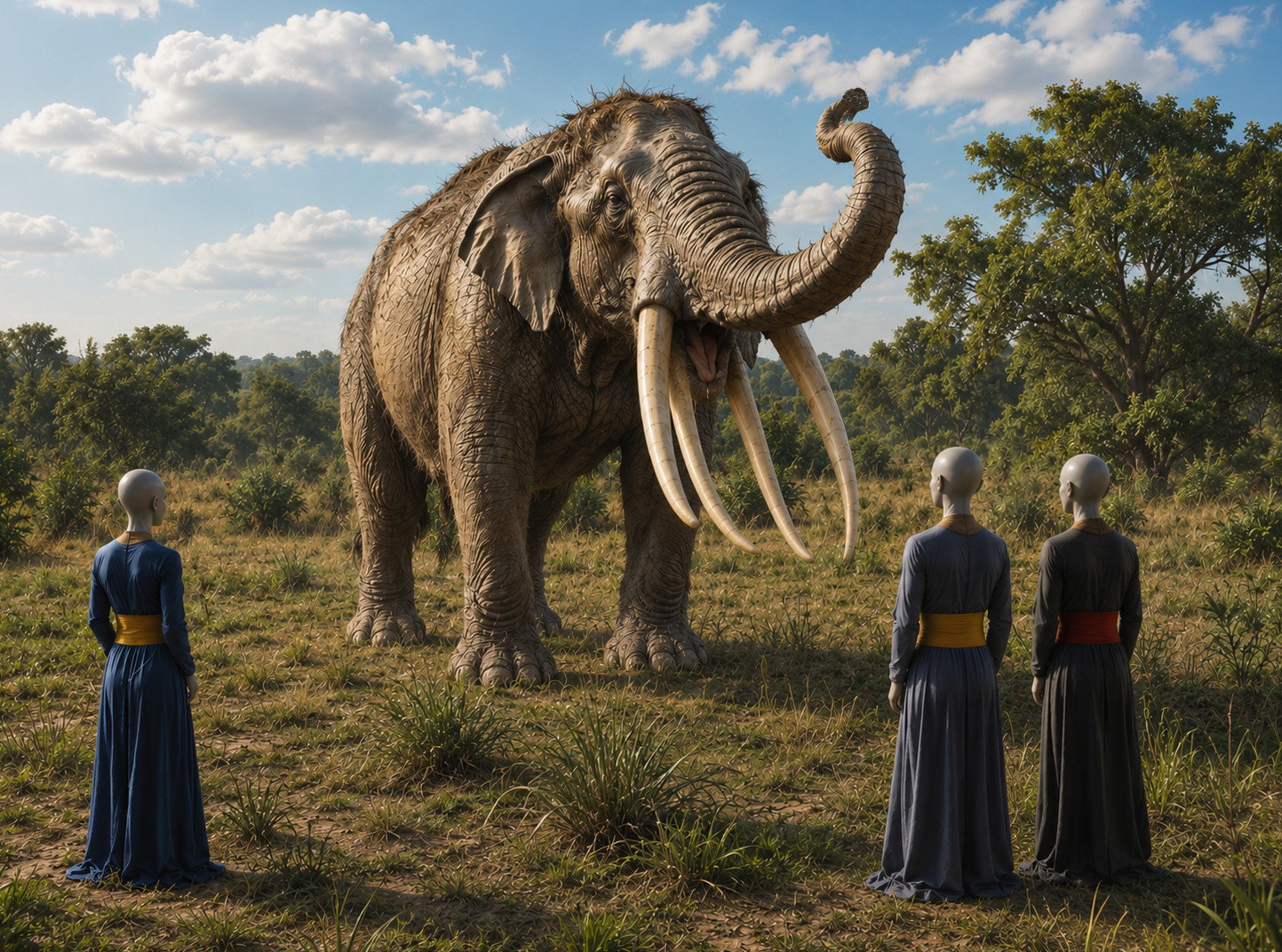 A gomphothere
