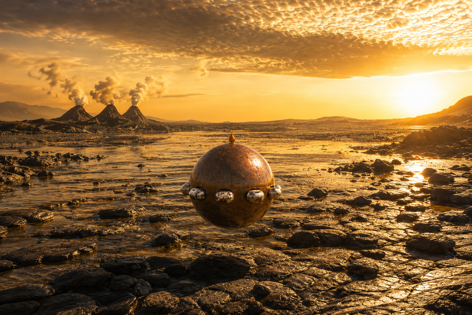 Rockrise on Earth