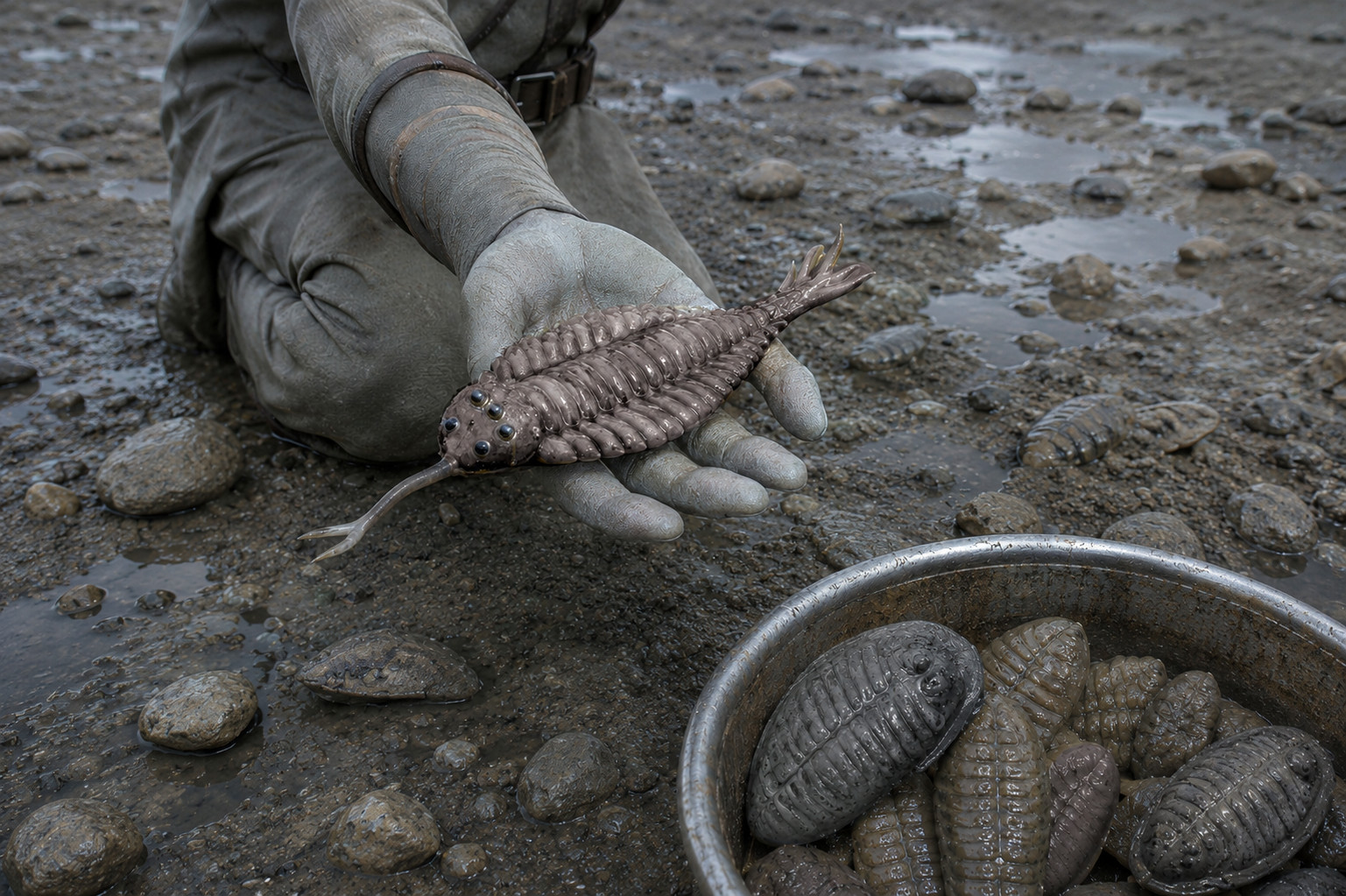 The gatherers collect new species