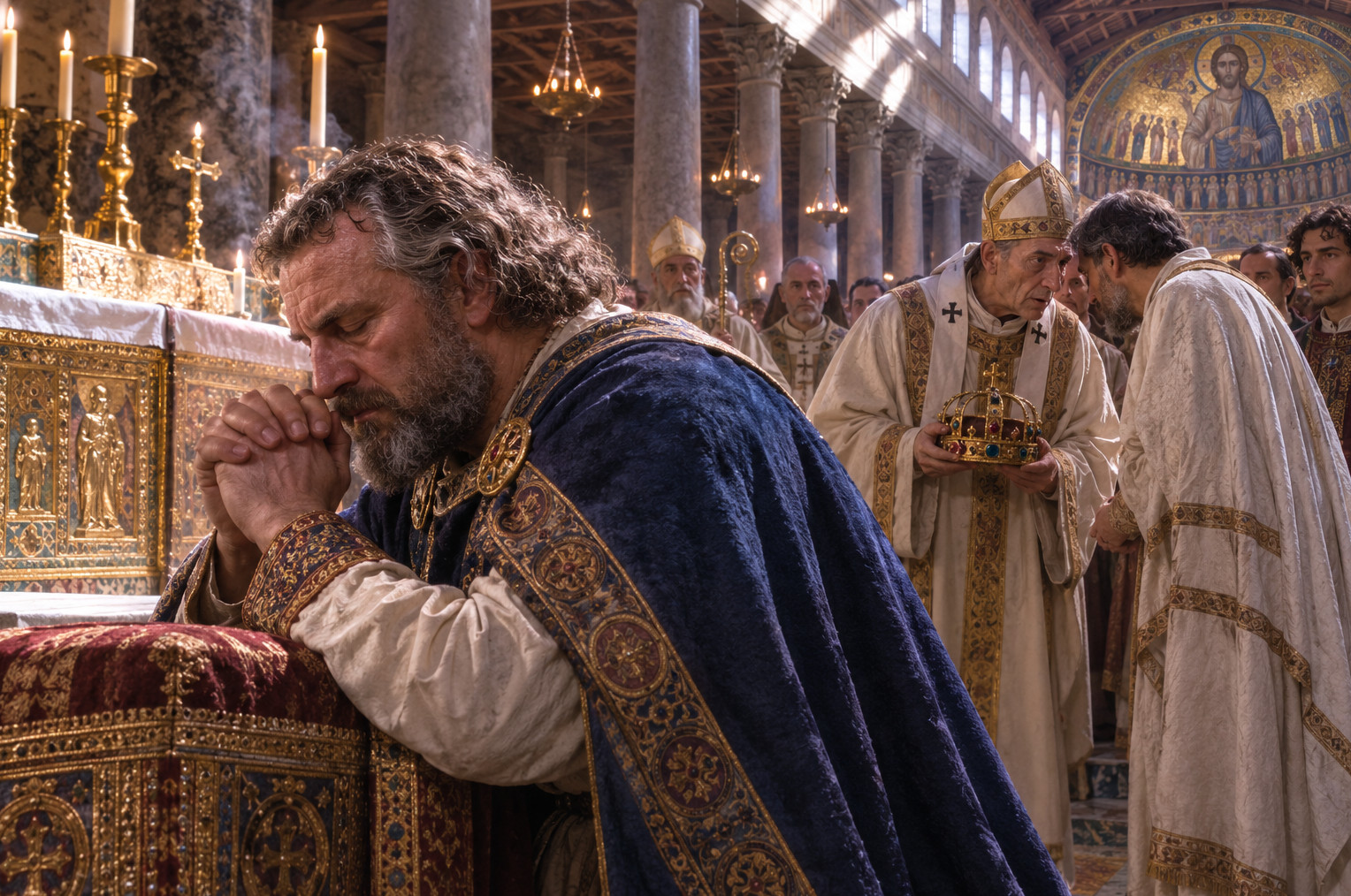 Charlemagne and Pope Leo