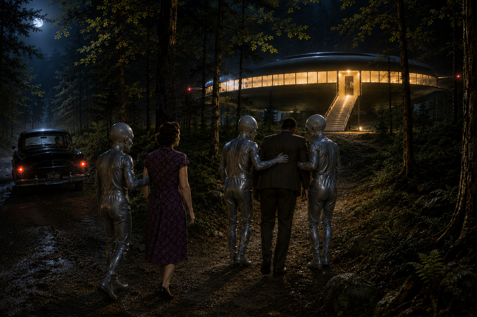 Reconstruction of the Betty and Barney Hill encounter