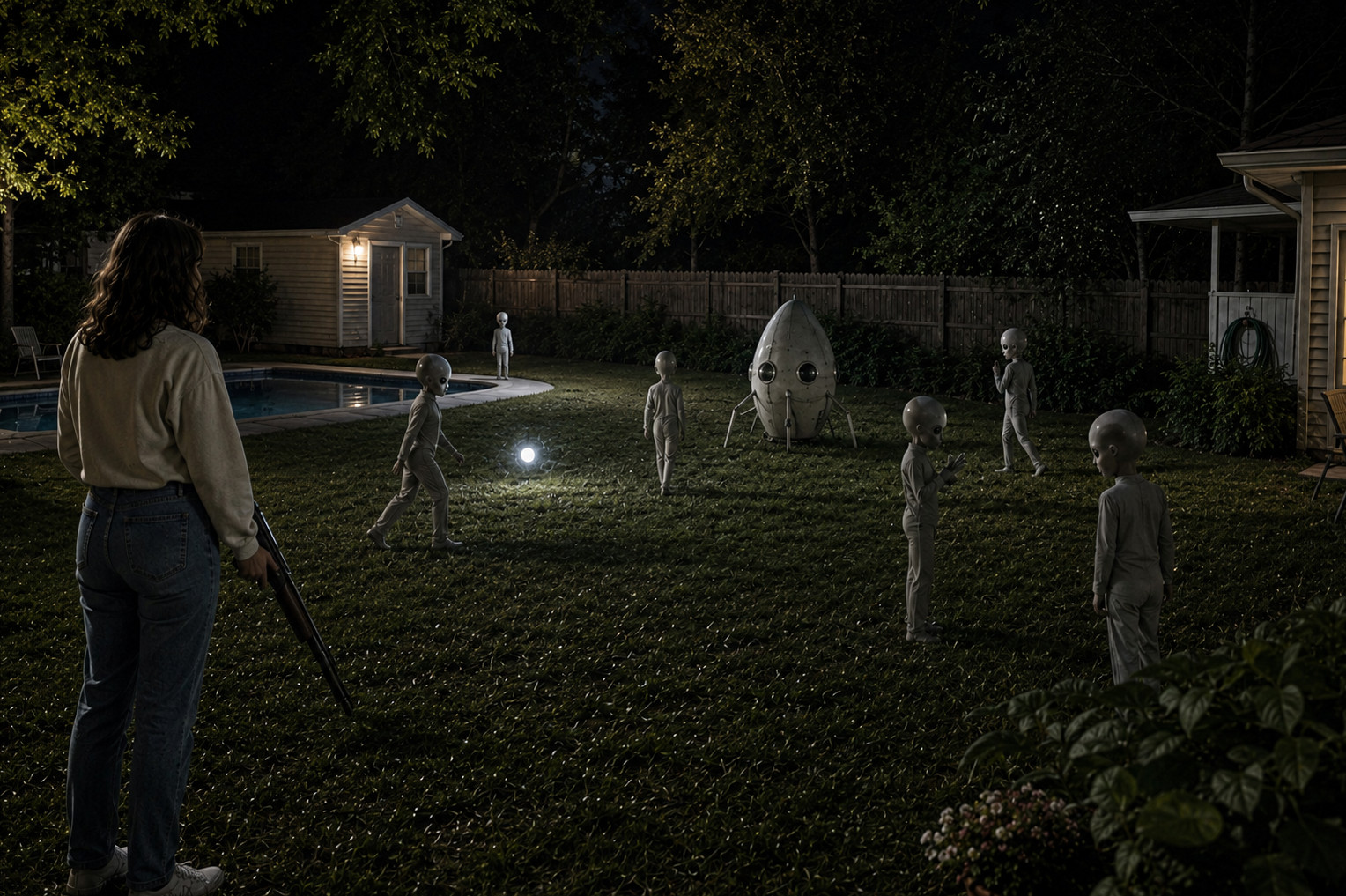 Reconstruction of the backyard encounter associated with Debra Jordan-Kauble