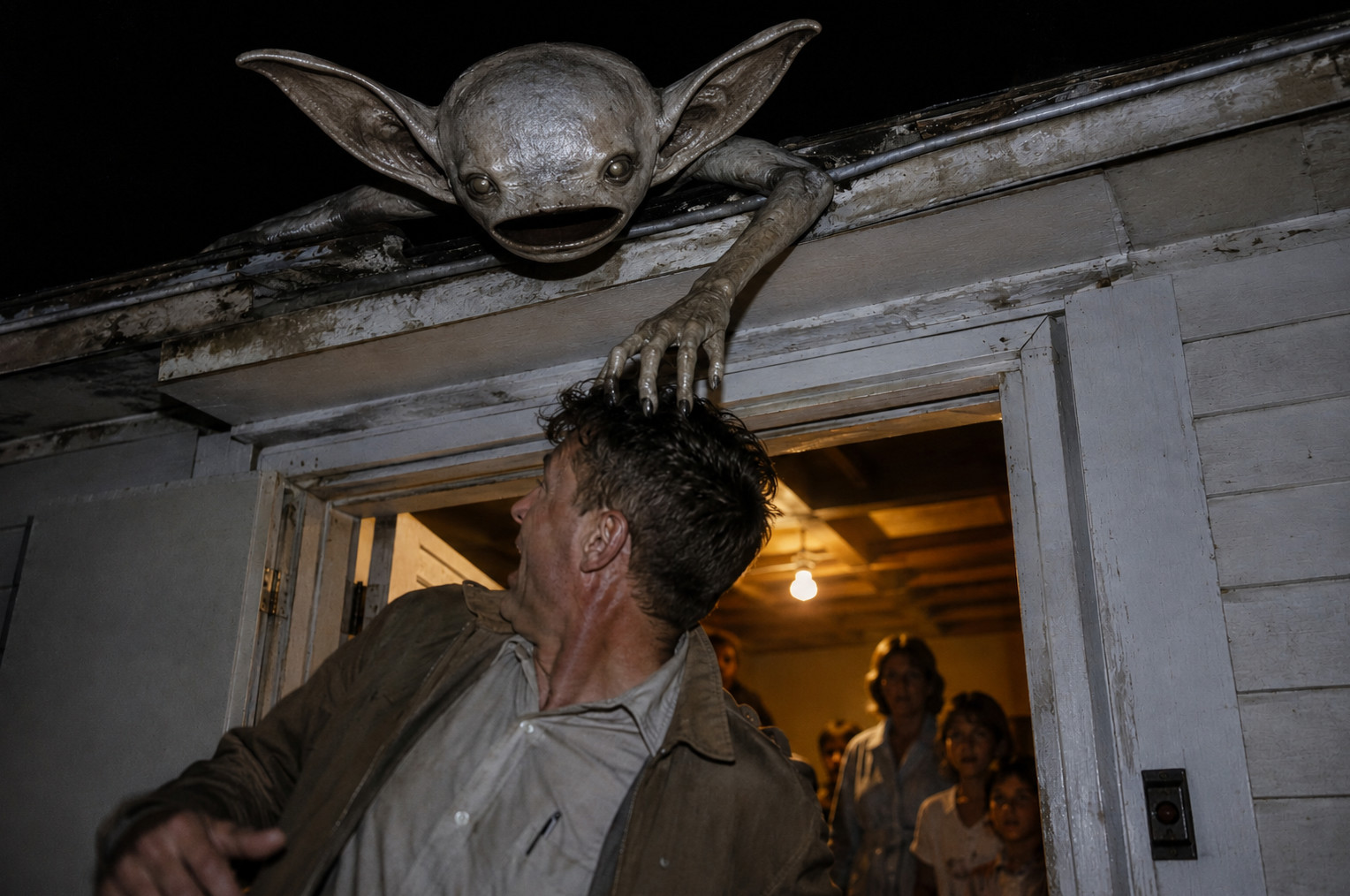 Reconstruction of the Kelly-Hopkinsville farmhouse encounter