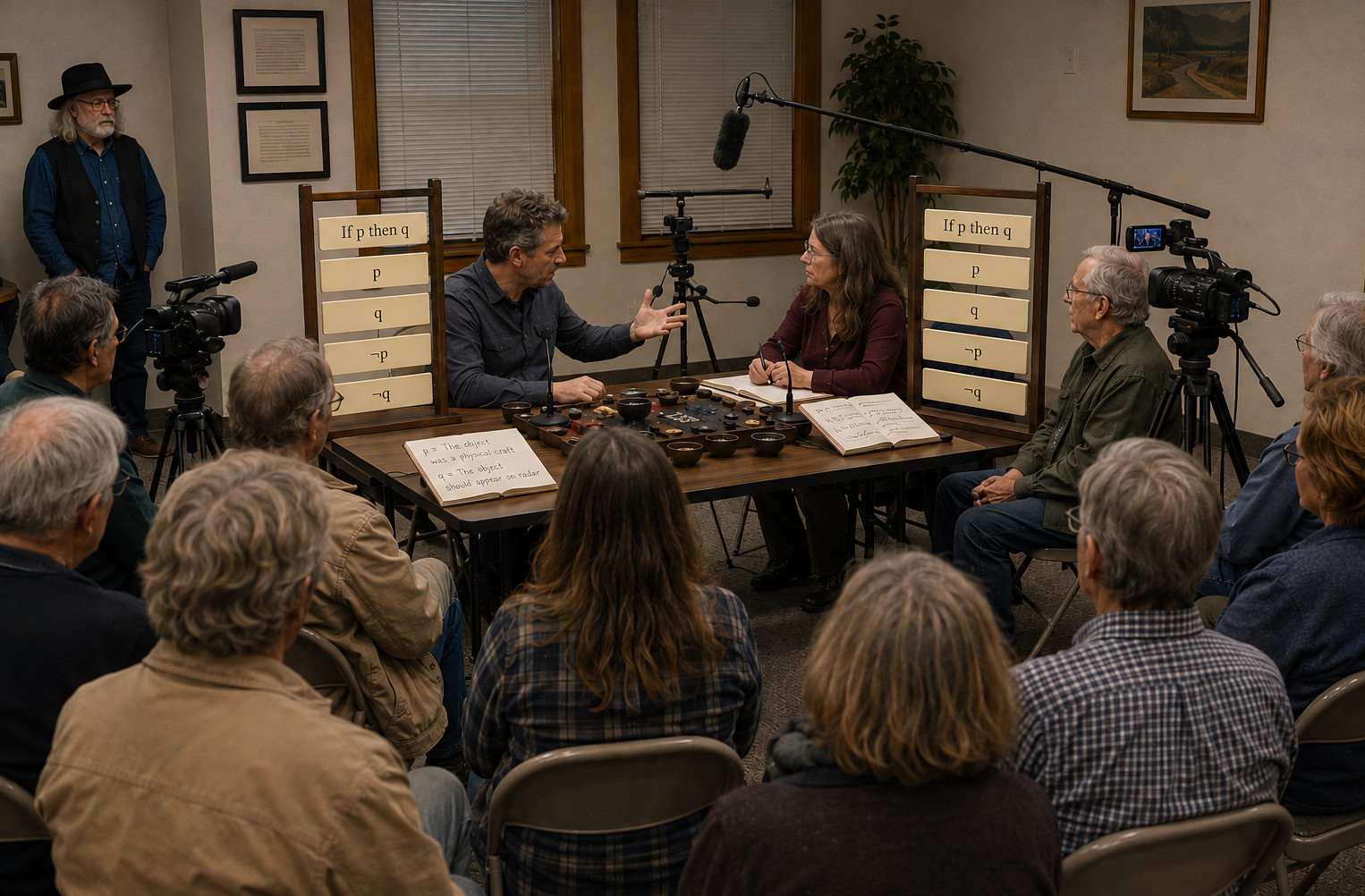 The first Truth Engine Debate