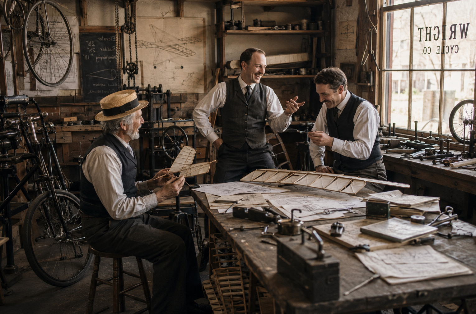 the Wright Brothers